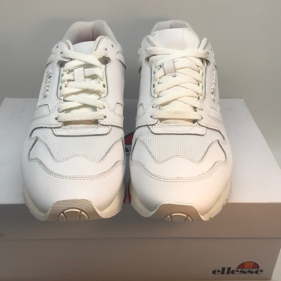 Ellesse Menś  147 Leather Shoe  Size 11 - Picture 3 of 16